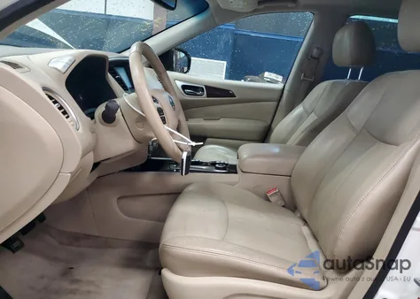 2014 Nissan Pathfinder Sv Hybrid z USA, uszkodzony, nr VIN 5N1CR2MM0EC653814